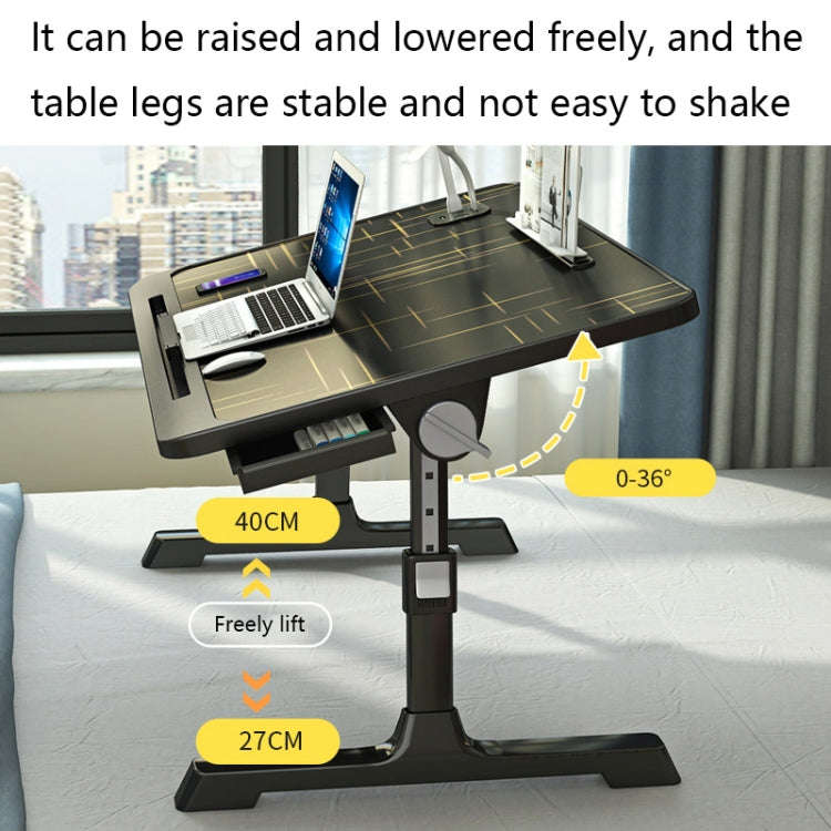 N6 Liftable and Foldable Bed Computer Desk, Style:, Basic Type, Drawer Type, Drawer+Shelf, Drawer...