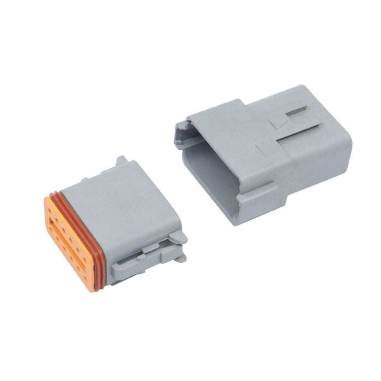 Car Waterproof Connector Conductive Connection Terminal, 4 PCS DT04-2P / DT06-2S With Copper, 4 P...