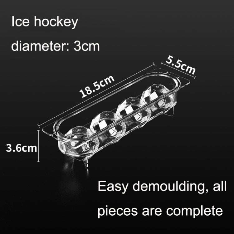 Household Food Grade Transparent Round Ice Cube Mold, Size: Large, Small, Medium, Large
