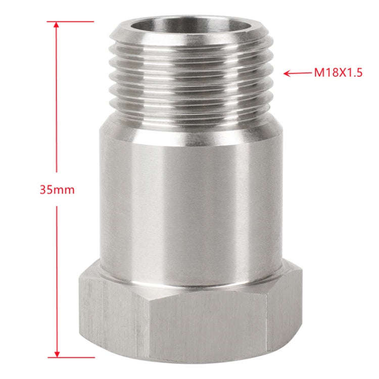 Car Oxygen Sensor Adapter Extended Joint M18x1.5, 2 PCS M18x1.5