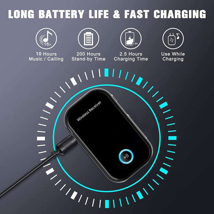 Car Bluetooth 5.0 Audio Receiver 3.5mm Bluetooth Converter, 5.0 Audio Receiver