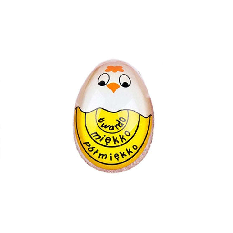 Boiled Egg Timer Reminder Color-changing Cartoon Egg Timer, Specification: Japanese, Yellow Chick...