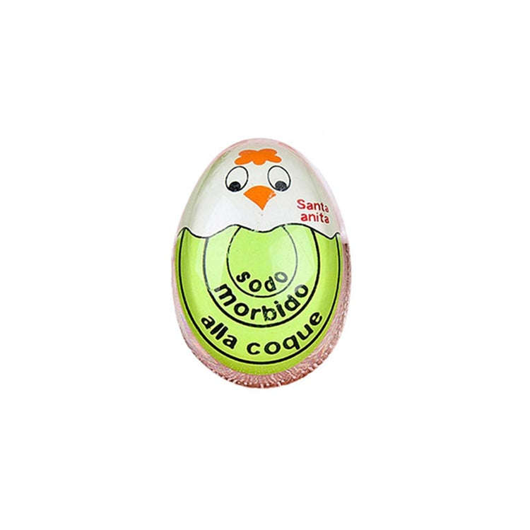 Boiled Egg Timer Reminder Color-changing Cartoon Egg Timer, Specification: Japanese, Yellow Chick...