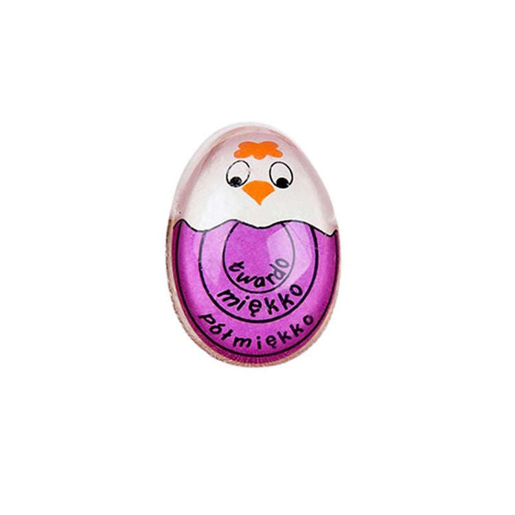 Boiled Egg Timer Reminder Color-changing Cartoon Egg Timer, Specification: Japanese, Yellow Chick...