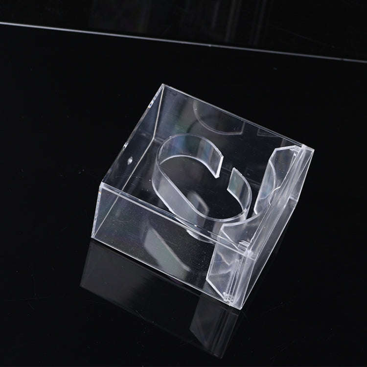 5 PCS Transparent Rectangular Watch Display Box Pull-out Electronic Watch Box, 5 PCS Watch Box