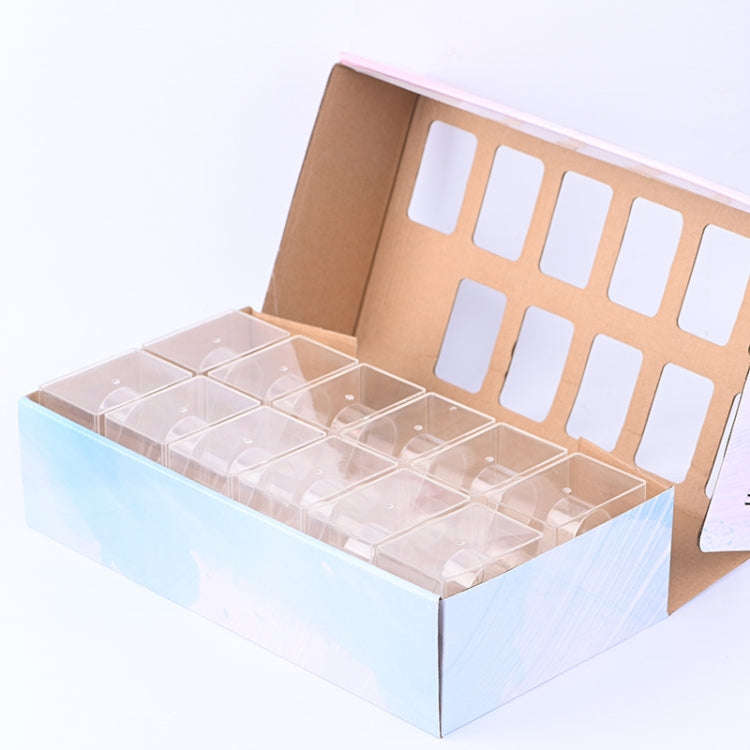 5 PCS Transparent Rectangular Watch Display Box Pull-out Electronic Watch Box, 5 PCS Watch Box