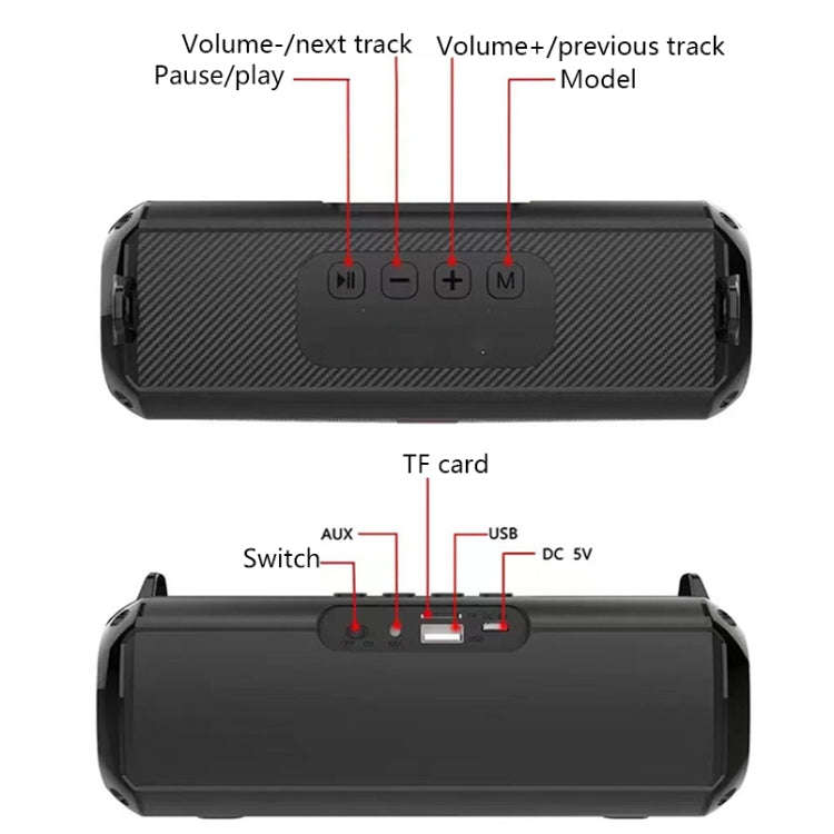 S5 10W HIFI Surround Sound Bluetooth Speaker