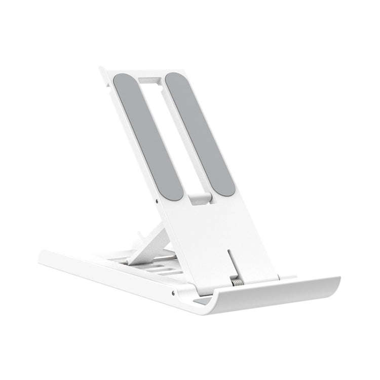2 PCS K30 Multi-speed Adjustment Desktop Mobile Phone Bracket Notebook Folding Bracket, Pink, Whi...