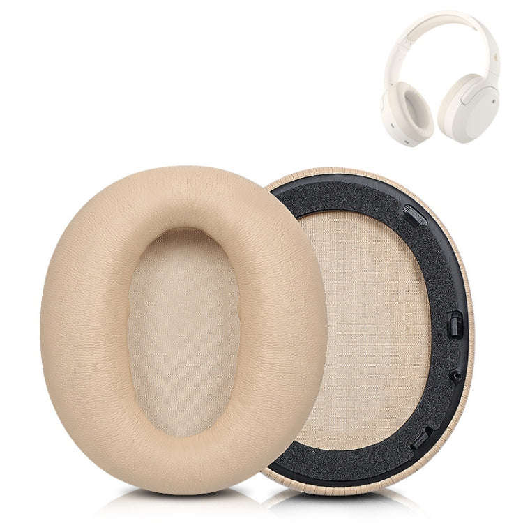 2 PCS Headset Earmuffs Sponge Cover for Edifier W820nb,Style:, Titanium Gray, Khaki, Red, Blue, B...