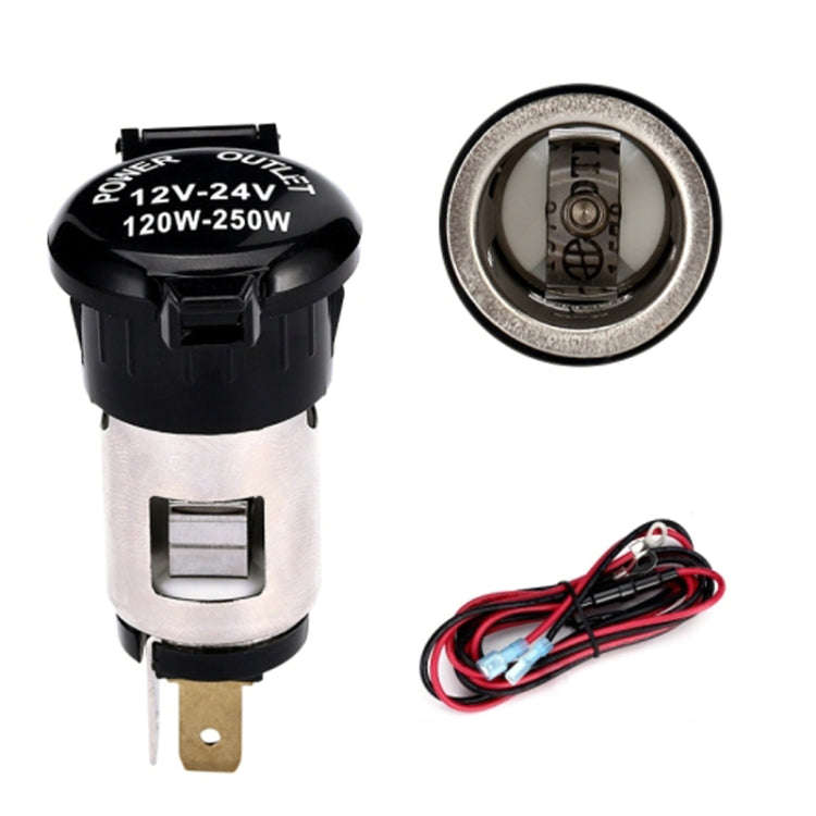Car Modified Cigarette Lighter Waterproof Vehicle Charging Power Socket No Cigarette Type (with 1...