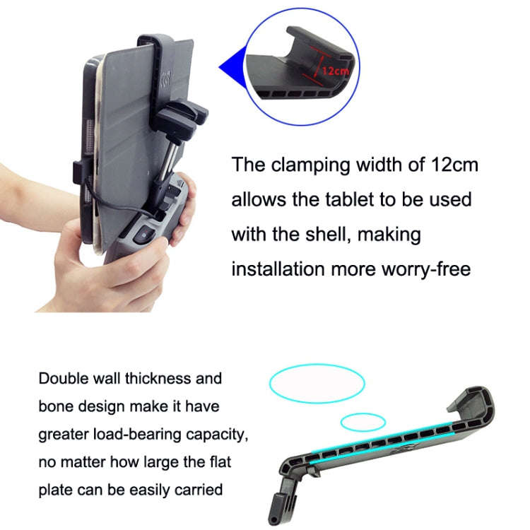 Remote Control Tablet Extension Bracket For DJI Mavic 3 / Air 2 / Air 2S / Mini 2, Style:, Small,...