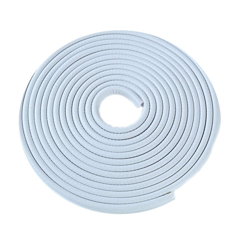 5m U-shaped Non-stick Car Rubber Seal Bumper, Black, White, Grey, Blue, Red
