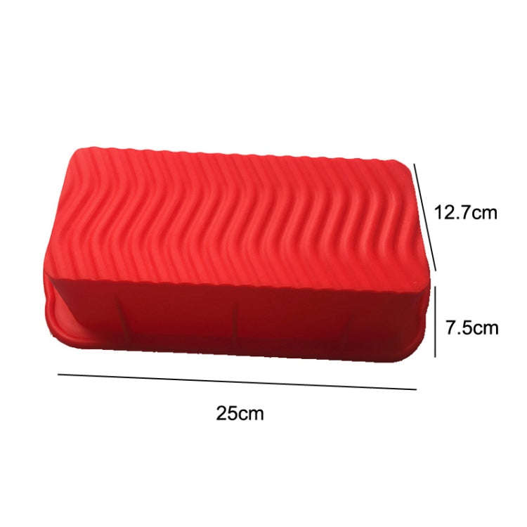 Silicone Pizza Toast Box Long Cake Mold, Long (Purple), Long (Red), Long (Blue)