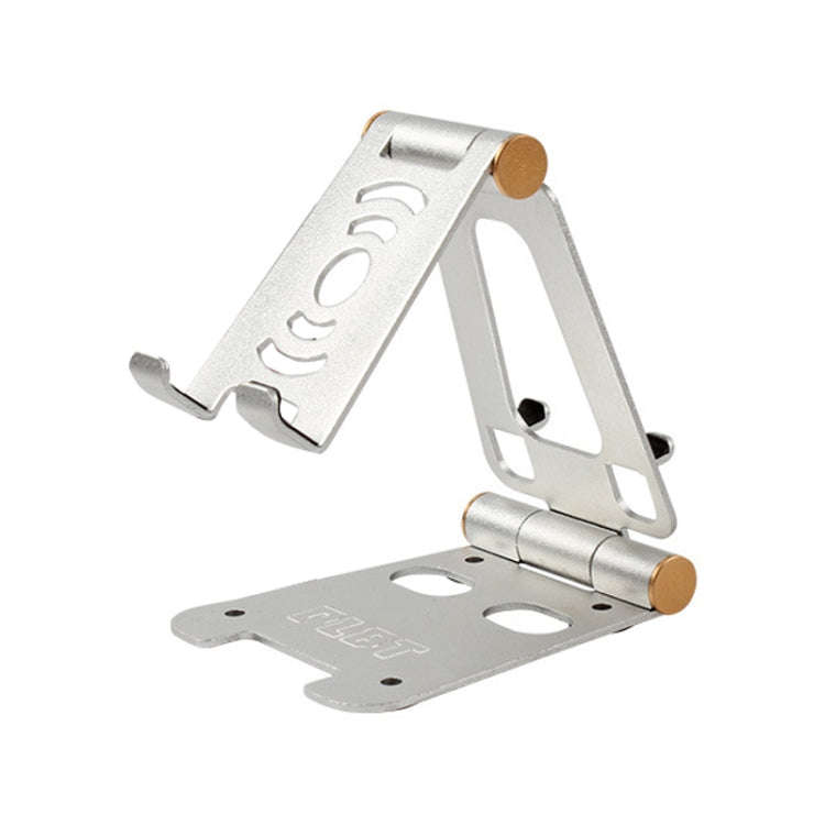 XY-02 Folding Live Aluminum Alloy Desktop Tablet Computer Mobile Phone Bracket, Blue, Gold, Silve...