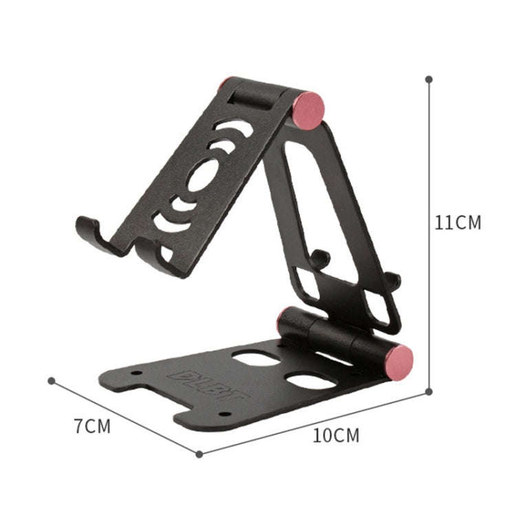XY-02 Folding Live Aluminum Alloy Desktop Tablet Computer Mobile Phone Bracket, Blue, Gold, Silve...