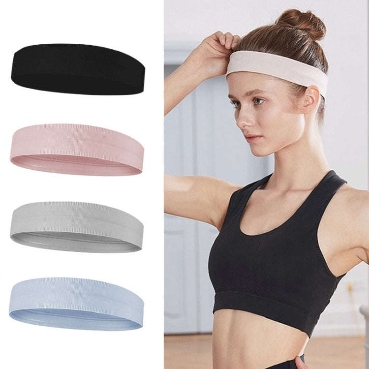 Silicone Non-slip Running Sweat-absorbent Headband, Silicone Headband (Pink), Silicone Headband (...