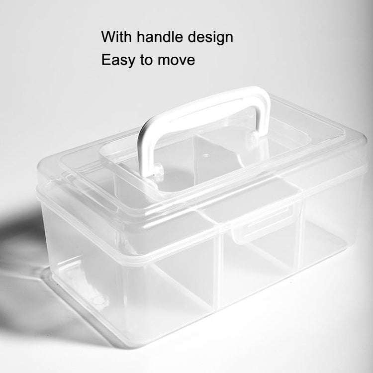 Portable Medicine Box Home Medicine Plastic Storage Box, Style:, Separate Small, High Small, Long...