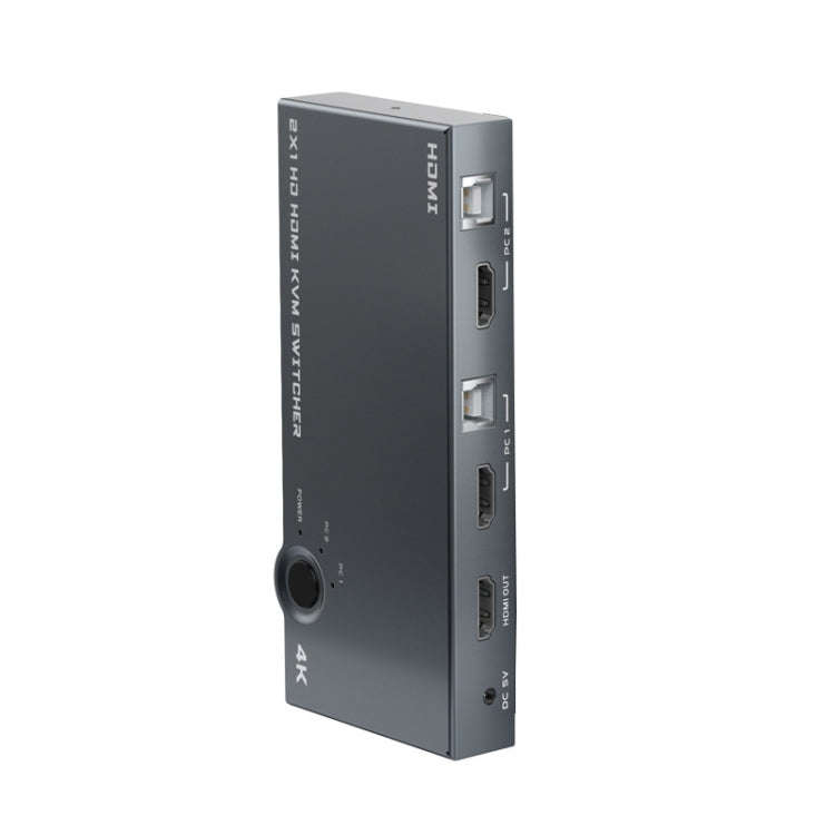 2 In 1 Out 4K 60Hz KVM HDMI Switch  USB Swltch Splitter Box HUB