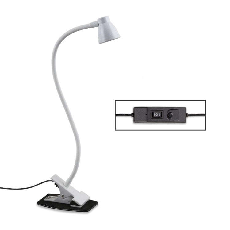 668A001 USB 360 Degree Bend Hose Desk Lamp, Spec:, White Stepless Dimming, Black Stepless Dimming...
