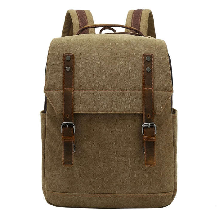 Business Large Capacity Canvas Backpack Outdoor Leisure Travel Computer Bag, Computer Bag