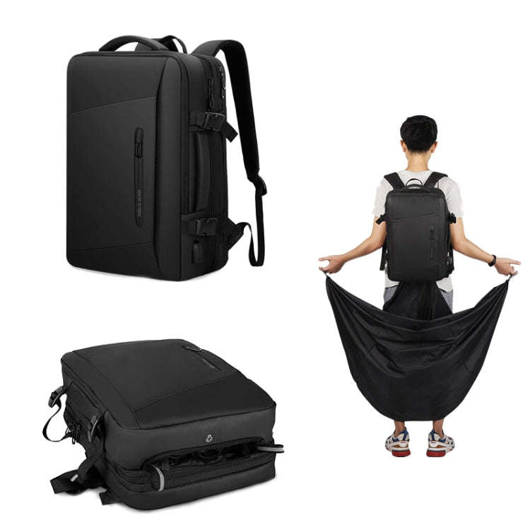 Mark Ryden 17.3 Inch Men Large Capacity Oxford Cloth Computer Backpack,Style:, Ordinary Style, Ex...