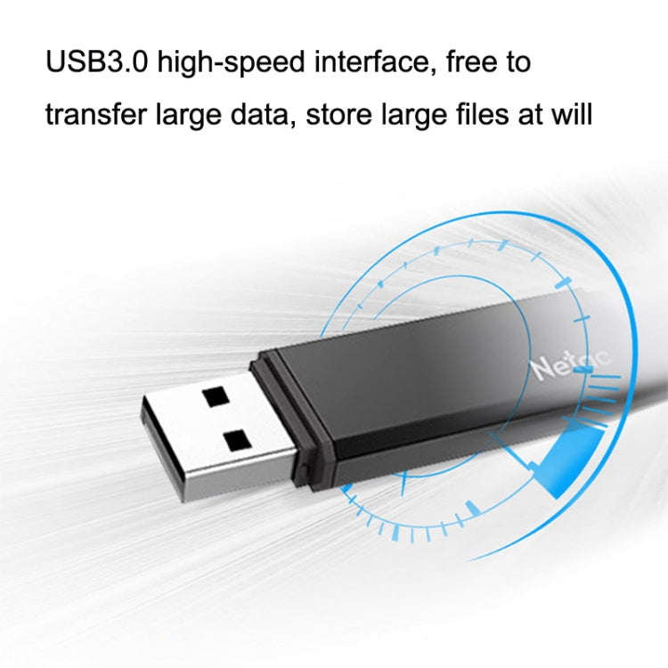 Netac U351 Metal High Speed Mini USB Flash Drives, 32GB, 64GB, 128GB