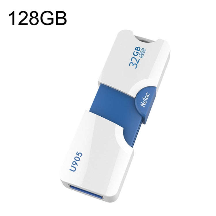 Netac U905 High Speed USB3.0 Retractable Car Music Computer USB Flash Drive, 64GB, 128GB