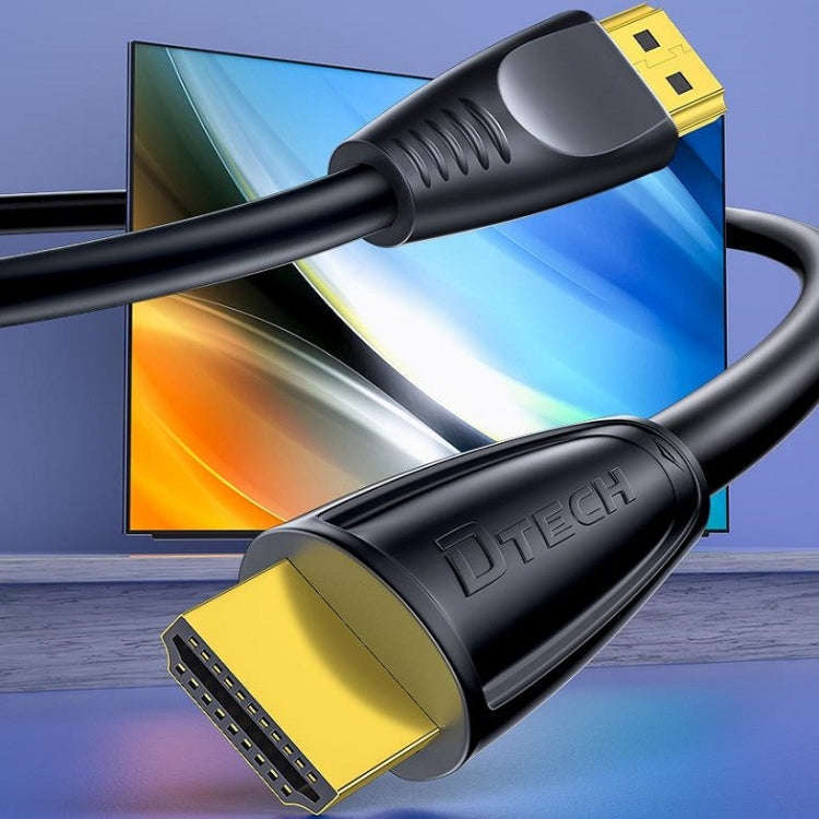 DTECH HDMI 2.0 HD Connection Cable 4K 60Hz Computer TV Connection Cable, 0.75m, 1m, 2m, 1.5m, 3m,...