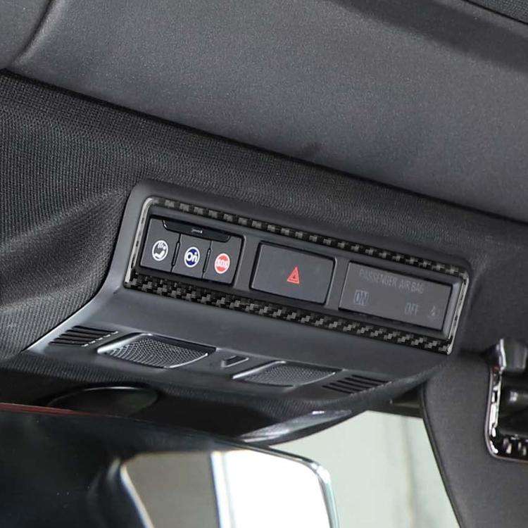 For Chevrolet Corvette C8 Warning Light Switch Frame Sticker