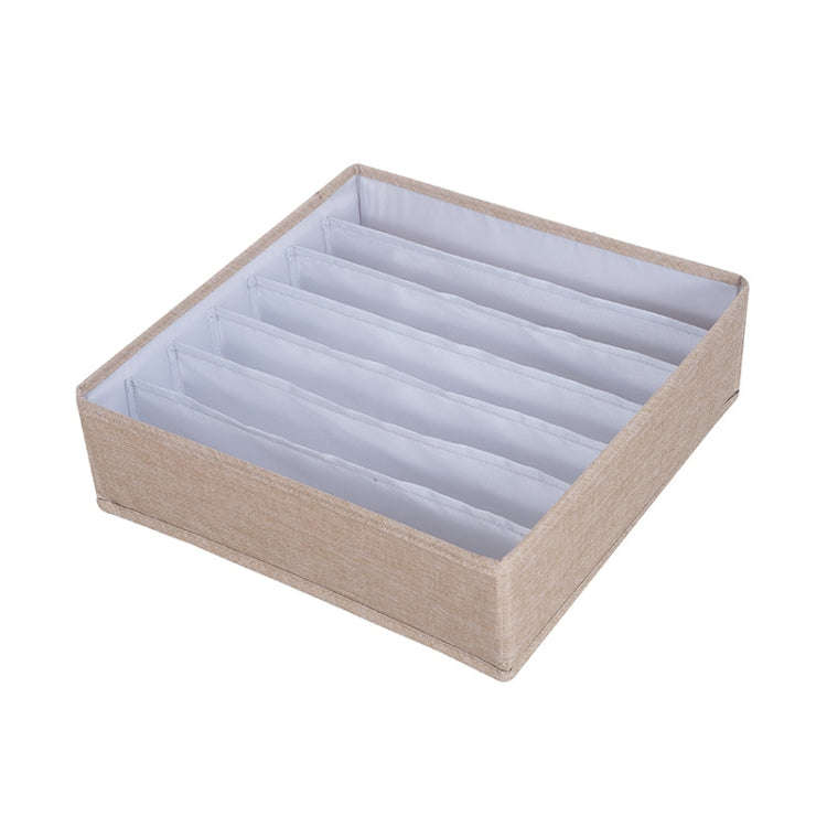 Foldable Drawer Clothes Storage Box, Spec:, 24 Grids (Gray), 24 Grids (Linen), 24 Grids (Red), 24...
