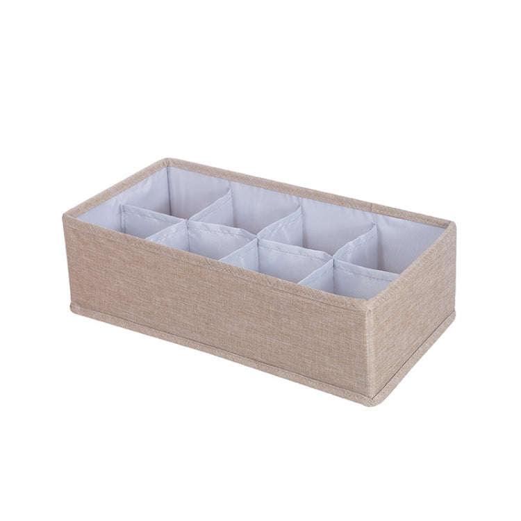 Foldable Drawer Clothes Storage Box, Spec:, 24 Grids (Gray), 24 Grids (Linen), 24 Grids (Red), 24...
