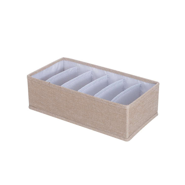 Foldable Drawer Clothes Storage Box, Spec:, 24 Grids (Gray), 24 Grids (Linen), 24 Grids (Red), 24...