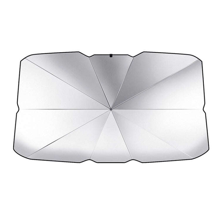 Car Windshield Telescopic Folding Thermal Insulation Parasol, Large, Large+2 PCS Side Sun Block, ...
