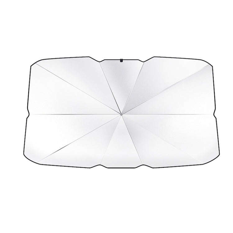 Car Windshield Telescopic Folding Thermal Insulation Parasol, Large, Large+2 PCS Side Sun Block, ...