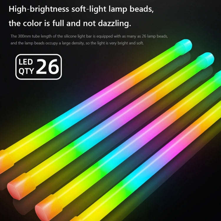 ARGB Chassis Light Bar Computer Decorative Silicone LED Lamp Strip, Y360 Round