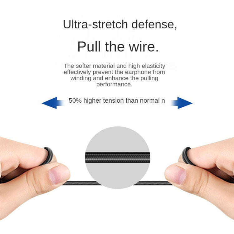 115 Type-C Digital Chip Wire-controlled Headphones, For Samsung  Note 10 (White)