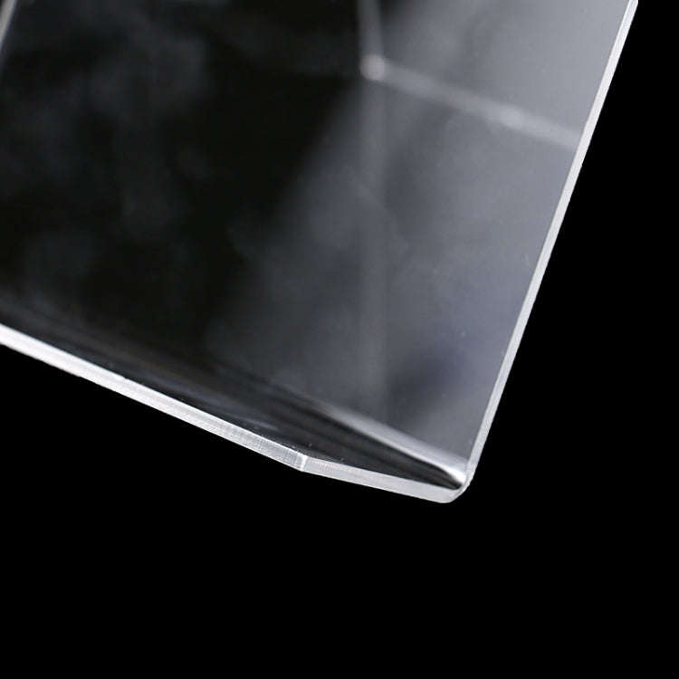 2 PCS Acrylic Display Stand Transparent Book Shelf Photo Frame Holder, 100 x 115 x 130mm