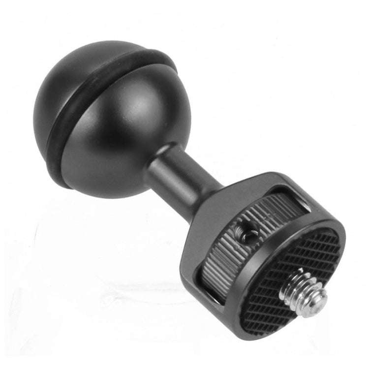 2.5cm Ball Head Clip for Action Camera Underwater Video Camera Light Diving Joint, Red, Black, Ti...