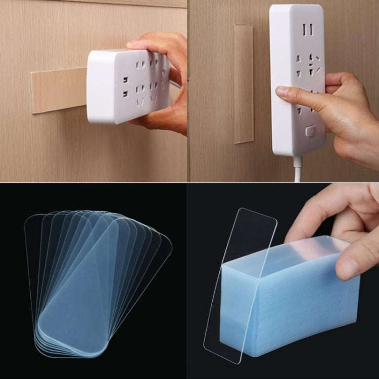 Transparent Non-marking Sticker No Residual Strong High-viscosity Double-sided Tape, 10 Boxes