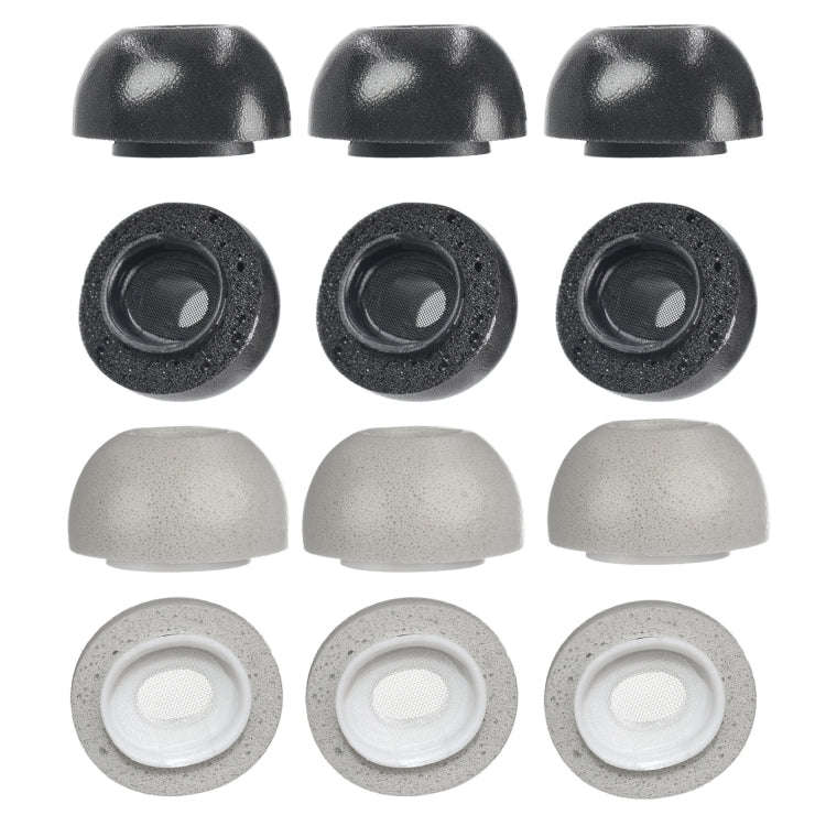 2 PCS Earbuds Memory Foam Ear Caps For TWS Airpods Pro,Size:, Large Black, Medium Black, Small Bl...
