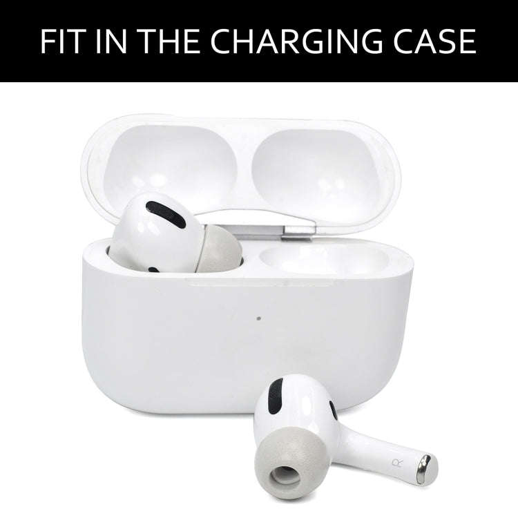 2 PCS Earbuds Memory Foam Ear Caps For TWS Airpods Pro,Size:, Large Black, Medium Black, Small Bl...
