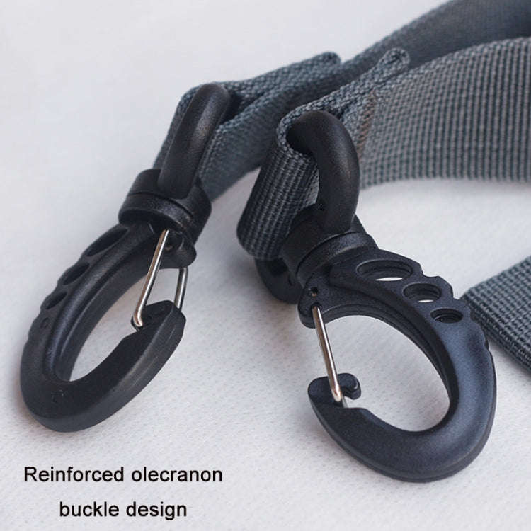 BP-VISION Outdoor Sports Backpack Shoulder Strap, Grey, With Chest Buckle