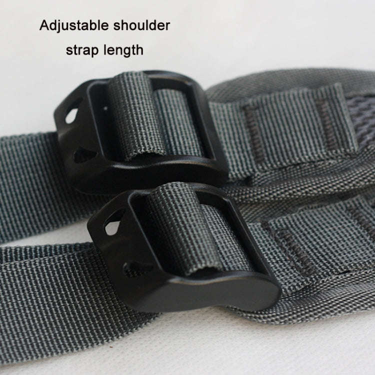 BP-VISION Outdoor Sports Backpack Shoulder Strap, Grey, With Chest Buckle