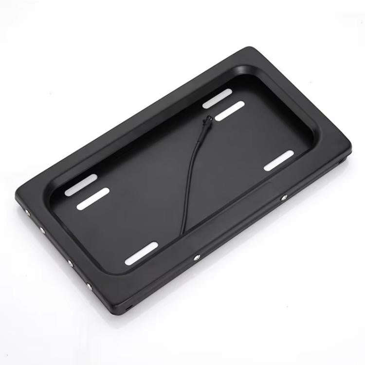 US Standard Rolling Shutter Car License Plate Frame License Plate Bracket, Single License Plate B...