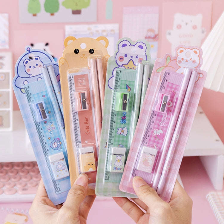 10 Sets Primary School Students Pencil Stationery School Supplies Set, A830