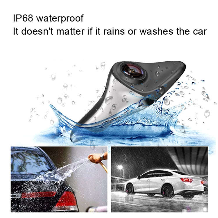 Car Electronic Rearview Mirror HD Auxiliary Mirror Right Blind Spot Auxiliary Camera, AHD Signal,...