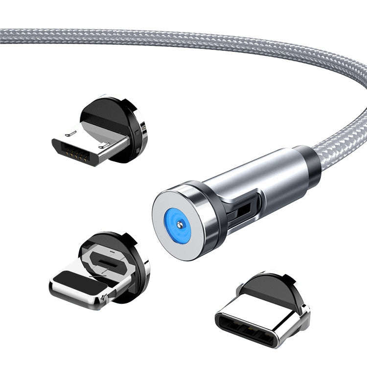CC56 Dust Plug Rotating Magnetic Wire, Cbale Length: 1m, Style:, 1m Android Head, 1m Type-C / USB...