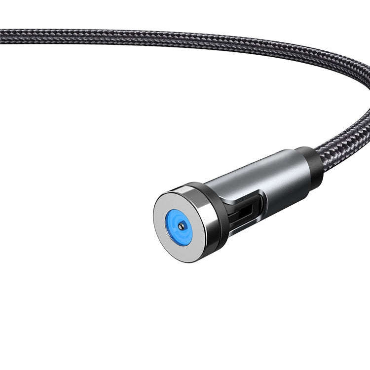 CC56 Dust Plug Rotating Magnetic Wire, Cbale Length: 1m, Style:, 1m Android Head, 1m Type-C / USB...