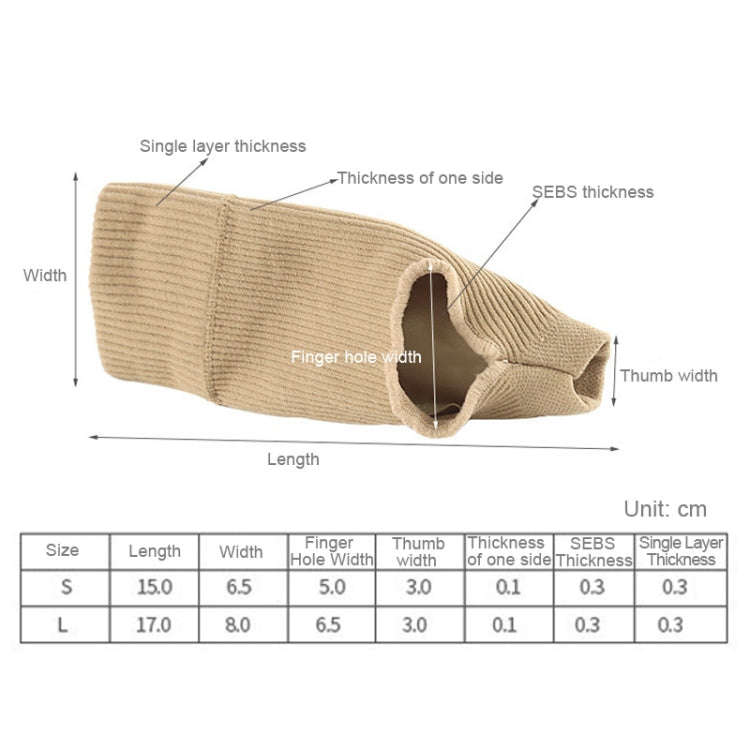 Warm and Cold Protection Gym Half Finger Gloves, Size:, S, L