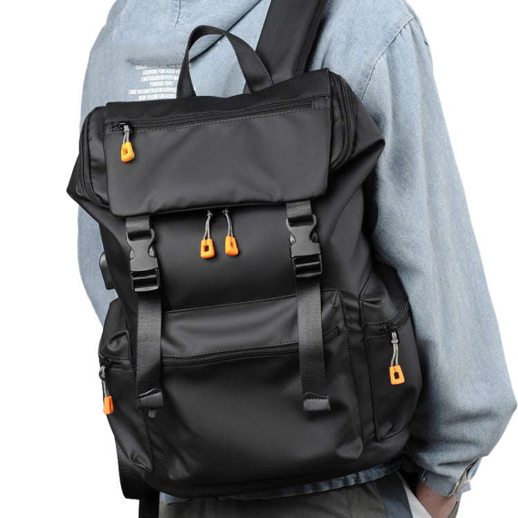 WEIXIER B1862 Men Business Leisure Large Capacity Travel Bag Computer Backpack, B1862 Black, B186...